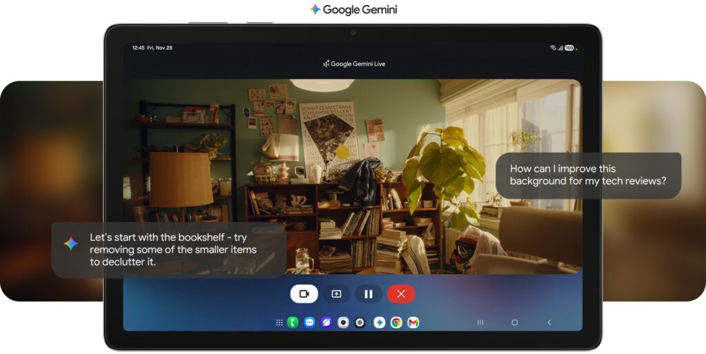 feature talk to google gemini about what you see