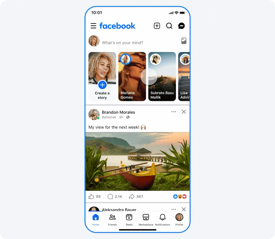 Facebook "čisti" Feed - cilj je veća osobnost 3