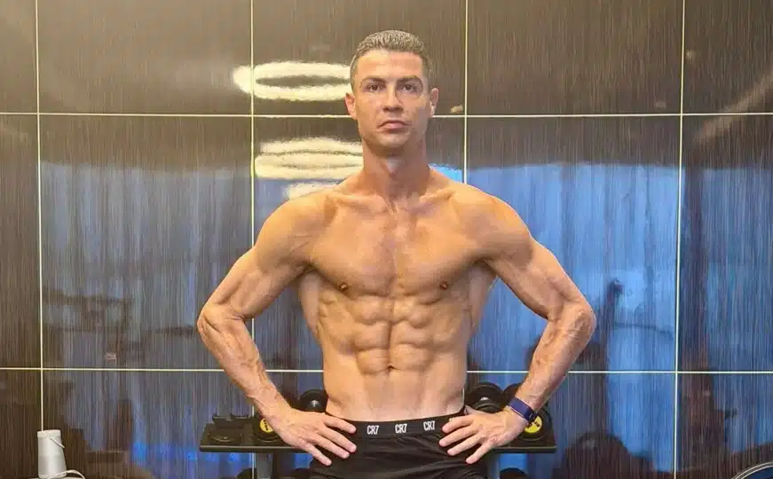 Pozirao u boksericama: Cristiano Ronaldo zapalio društvene mreže objavom iz teretane