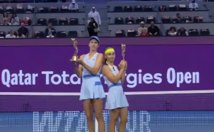 ZABORAVILI NA AO: Ana i Aleksandra podigle pehar u Dohi!