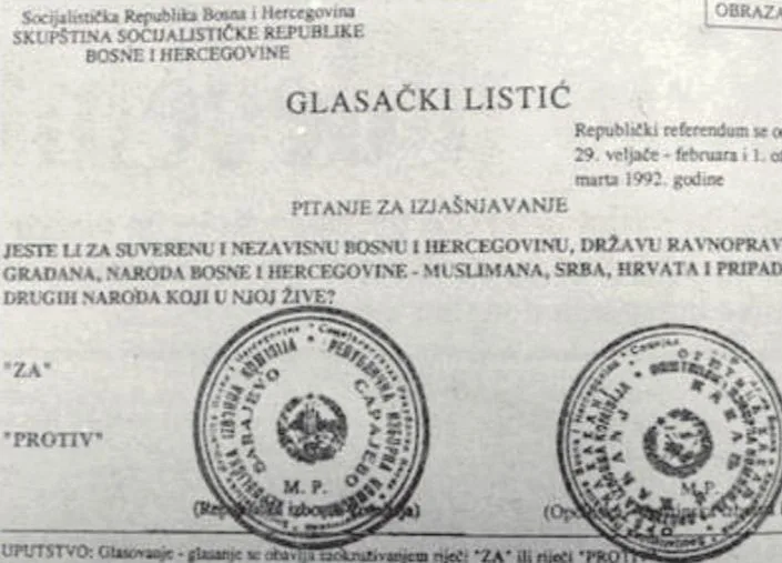 Bosna i Hercegovina danas slavi svoju nezavisnost