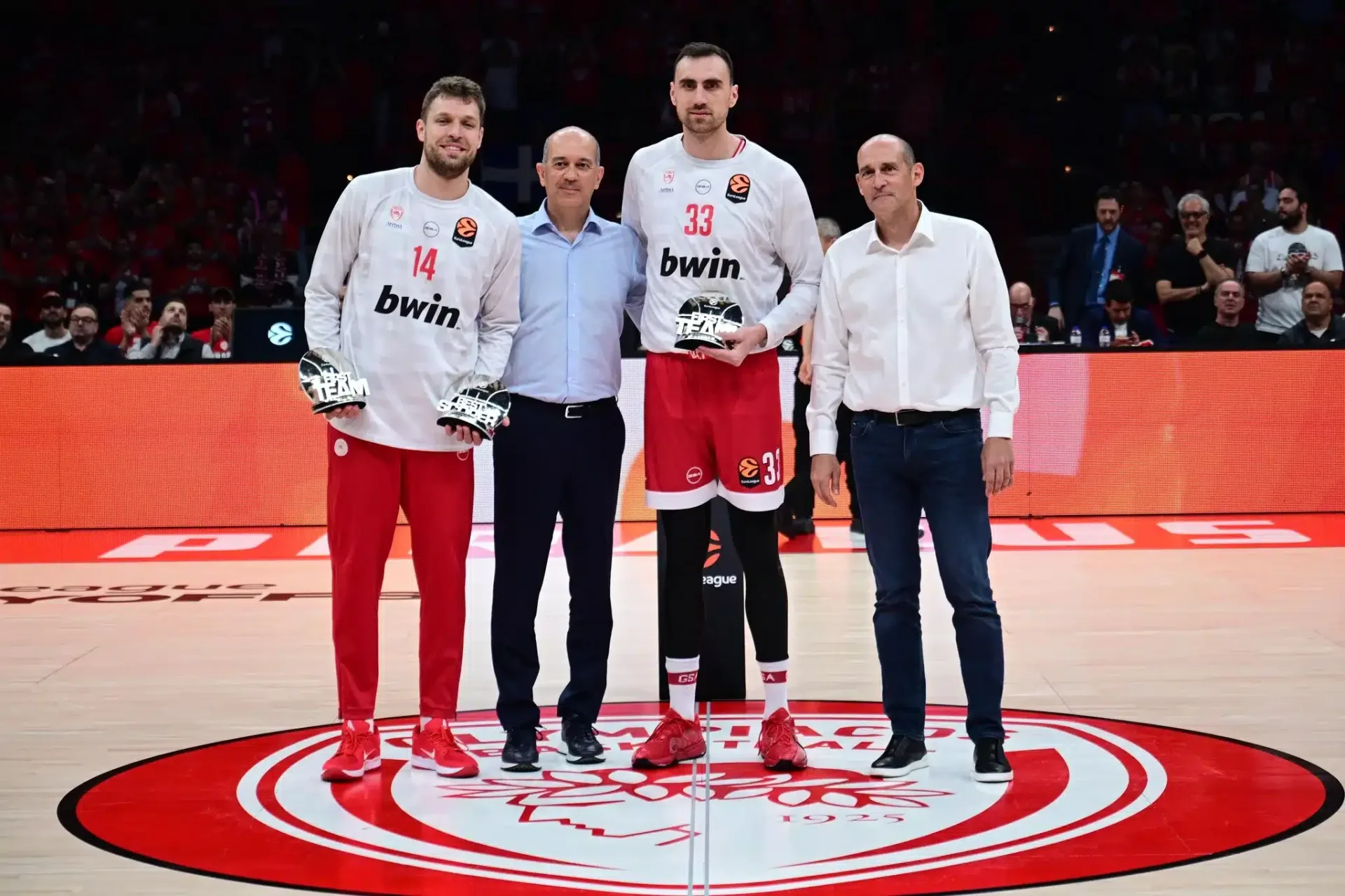 EUROLIGA: Milutinov vodio Olympiakos do pobjede, bivši košarkaš Partizana uzalud briljirao protiv europskog prvaka
