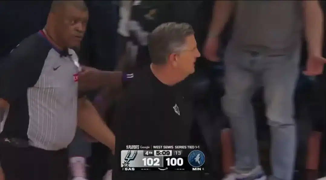 NBA: Dominacija Wembieja vratila break, sudac i trener Minnesote umalo se ubili! (VIDEO)