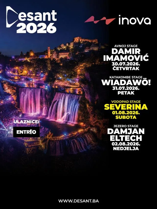 Počinje Desant Festival u Jajcu: Četiri dana vrhunske zabave na