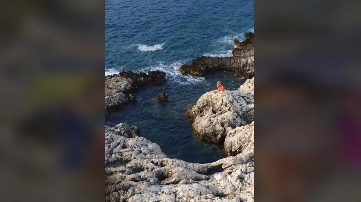 Ovo još niste vidjeli na Jadranu: Tajnu plažu s prirodnim bazenom morate vidjeti
