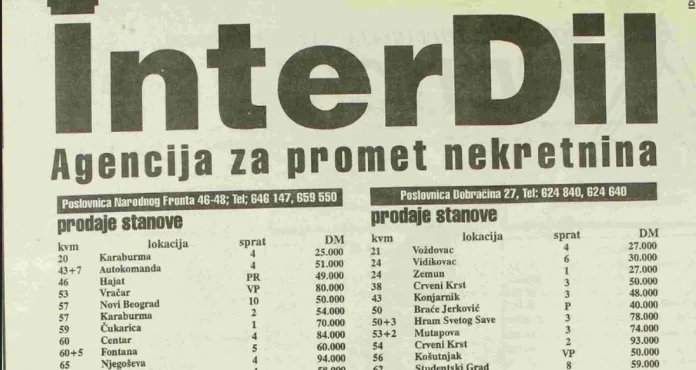 Pronašli smo cjenik stanova iz 1994.: Gruba računica otkriva je