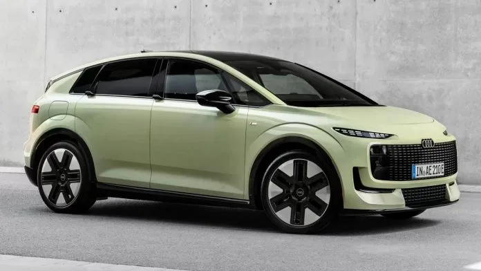 Audi A2 e-tron I E- hatchback s oznakom klasika iz
