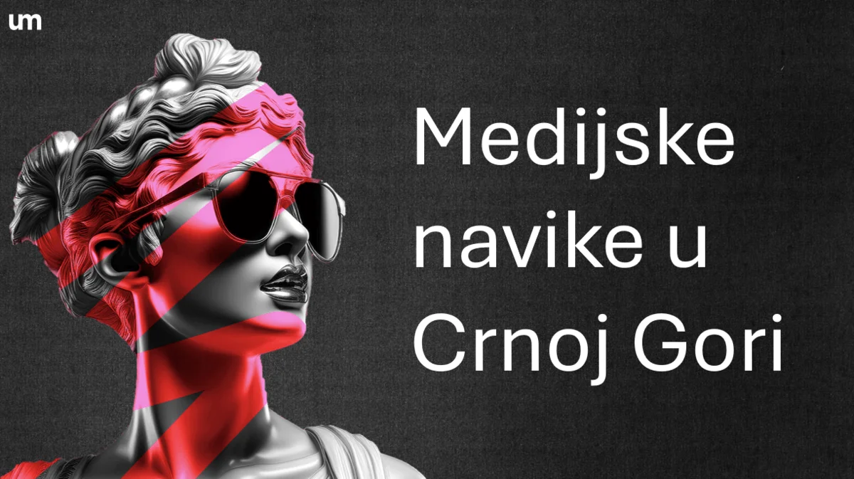 Medijske navike u Crnoj Gori: Između TV-a, digitala i vještačke inteligencije