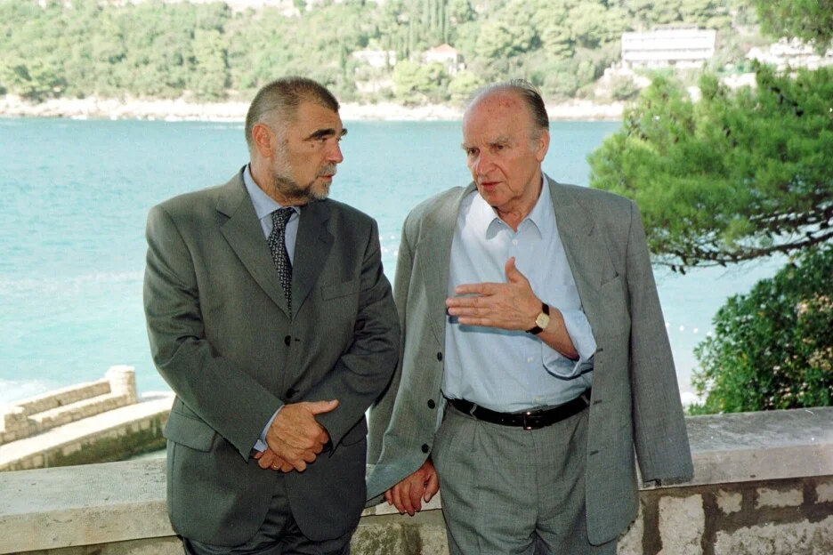 Stjepan Mesić i Alija Izetbegović (Foto: EPA-EFE)