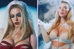 Ma jesu li to blagdani uranili? Sydney Sweeney kao Baka Mrazica, ali u donjem rublju (VIDEO)